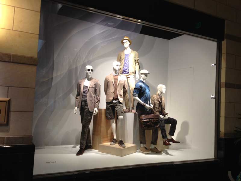 Store Windows in Dallas: Menswear at Nordstrom - Store Windows at ...
