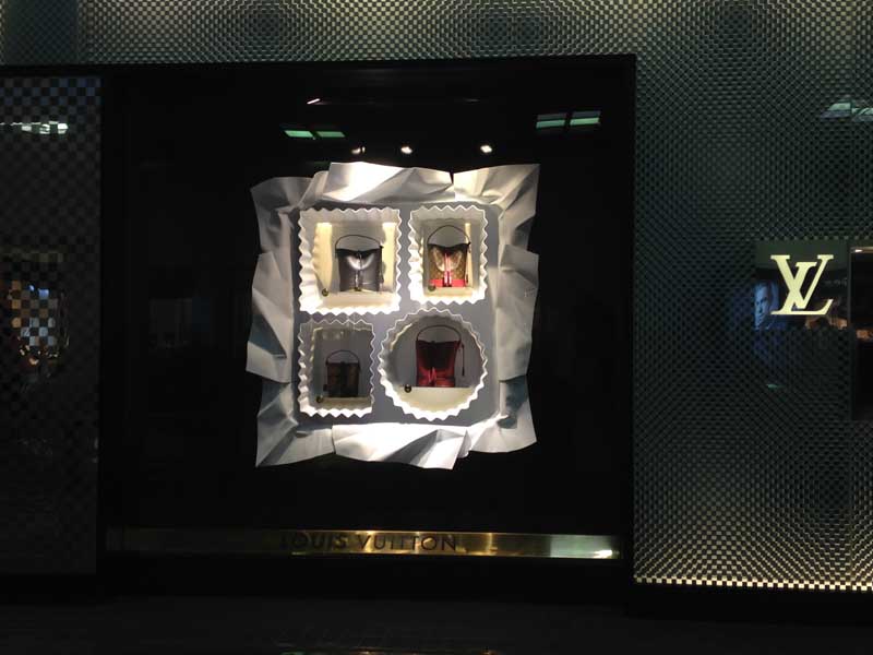 Store Windows at Northpark Center: Louis Vuitton - Store Windows at FashionWindows